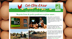 Desktop Screenshot of cotcotedazur.com