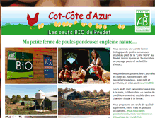 Tablet Screenshot of cotcotedazur.com
